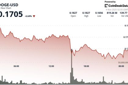 Dogecoin Plunges 8% as Price Action Points to Bounces