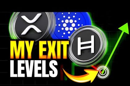 I’LL BOOK PROFITS HERE! Cardano XRP Hedera HBAR