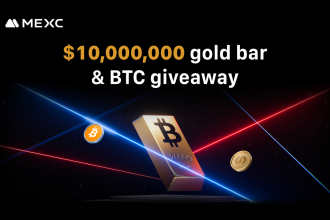 MEXC Launches Year-End Golden Era Showdown With 2,000g Gold Bar And BTC From 10 Million USDT Prize Pool