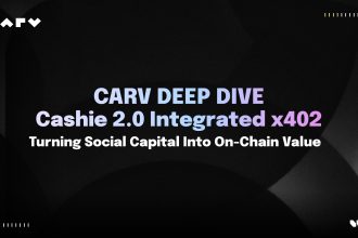 Cashie 2.0 Integrated X402, Turning Social Capital Into On-Chain Value