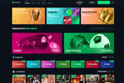Gamdom Introduces 100% Return To Player Across All Original Crypto Casino Games