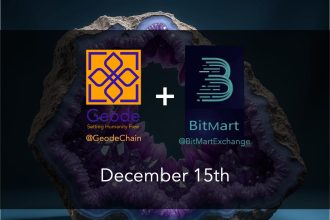 Geode Lists GEODE Coin On BitMart.com As Part Of Ongoing Decentralized Infrastructure Expansion