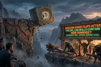 Dogecoin (DOGE) Slips After Failure, Can Bulls Contain More Downside?