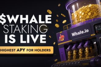 Whale.io Launches Whale Printer: $WHALE Token Staking