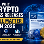 Crypto Press Releases Continue to Drive Visibility, Trust, and Long-Term Growth for Blockchain Projects