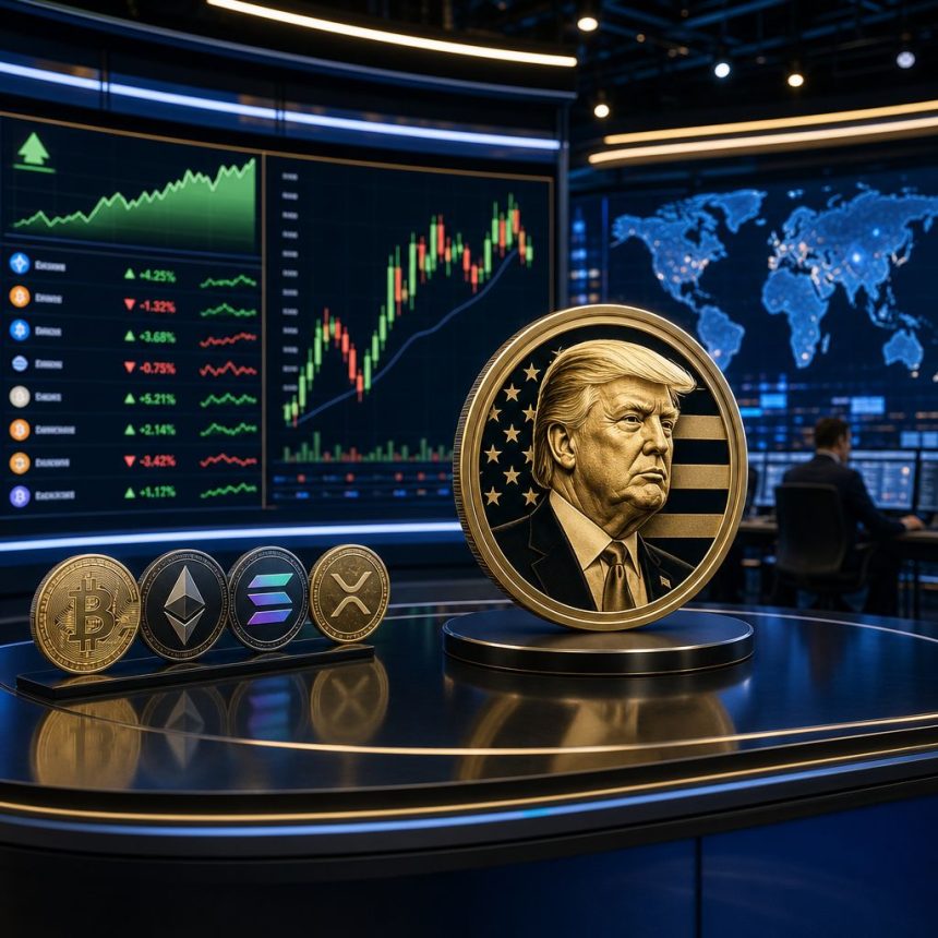 Official Trump Surges 28.60% While Bitway Plummets 7.60% in Chaotic Trading Session