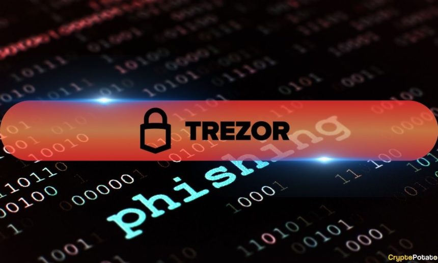Fake Trezor Warning Claims 25% of Devices Are Vulnerable in Latest Phishing Campaign