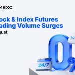 MEXC Stock Futures Trading Volume Rises 130% in August as Trading Activity Broadens Across U.S. and Korean emory and Semiconductor Sectors