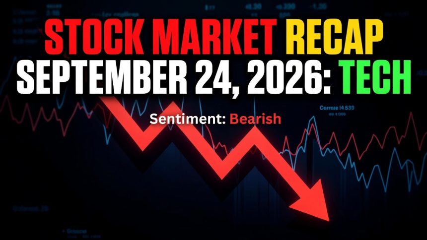 Stock Market Recap September 24, 2026: Tech Slips As Oracle Sinks
