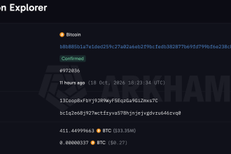 Bitcoin whale moves $34 million in BTC it got in 2013 when coins traded at $131
