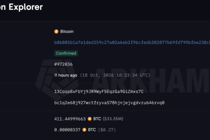 Bitcoin whale moves $34 million in BTC it got in 2013 when coins traded at $131