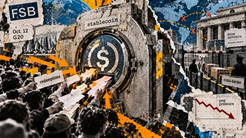 Global watchdog warns the $300 billion stablecoin market could face bank runs even with full reserves